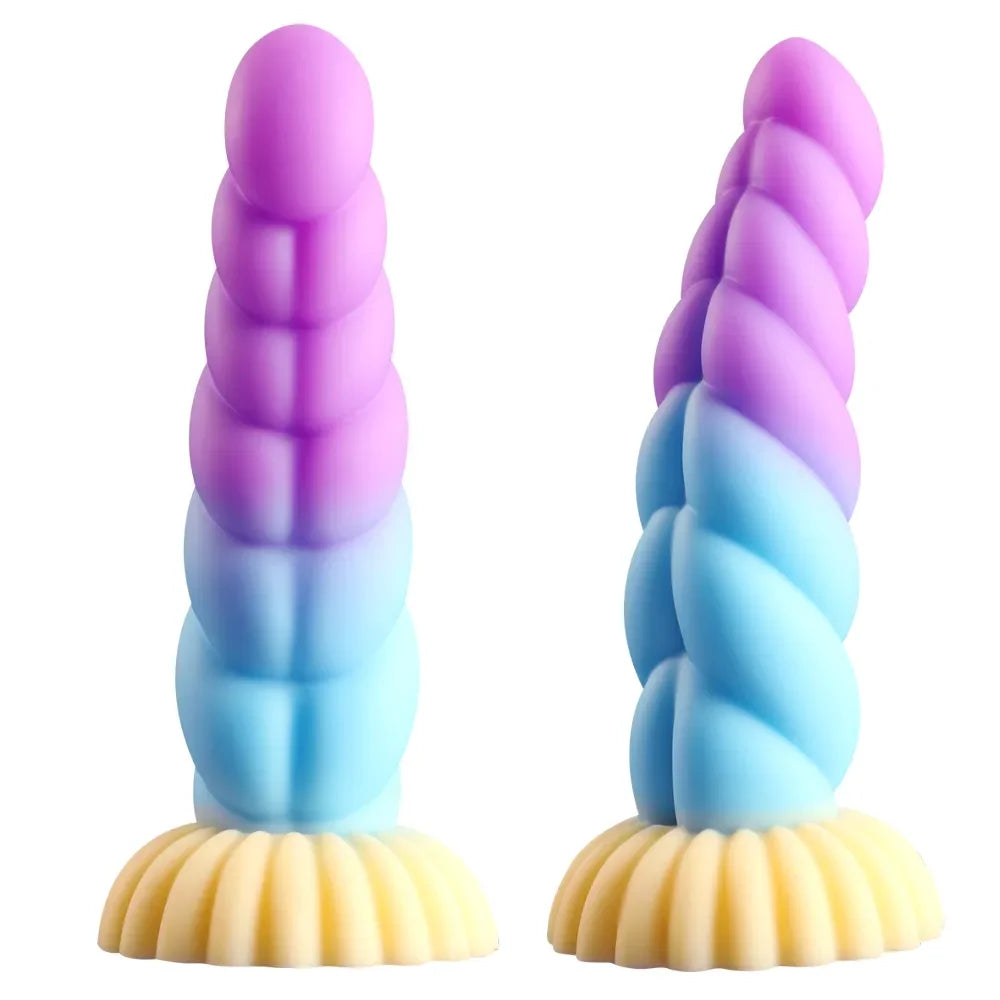 女用逼真怪物假阳具 带强力吸盘硅胶龙假阳具 前列腺按摩器 男用情趣用品
