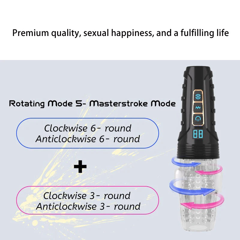 penetration rotating telescopic male masturbator, airplane cup vibrating male oral suction cup, real vaginal vacuum sex toy